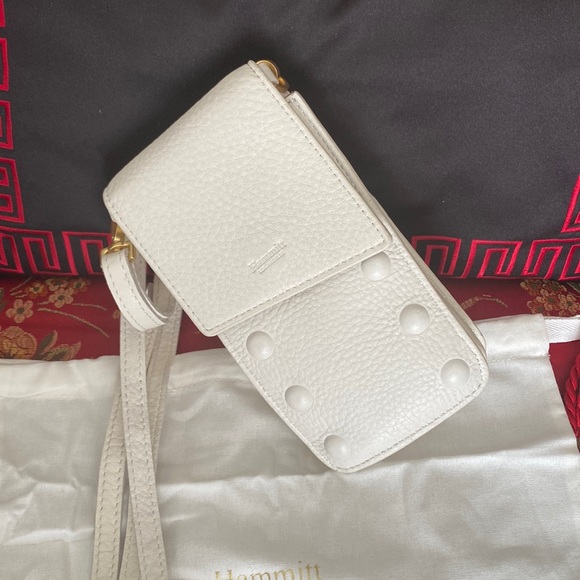 Hammitt Handbags - Making moves in a marshmallow white, bright Hammitt 310 west chic crossbody!